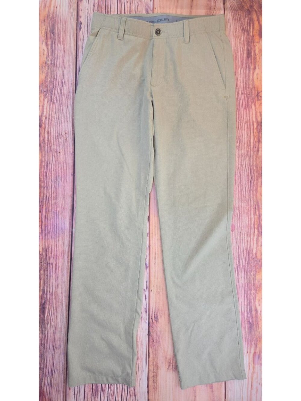 Under Armour Mens Khaki Stretch Golf Pants 32x32